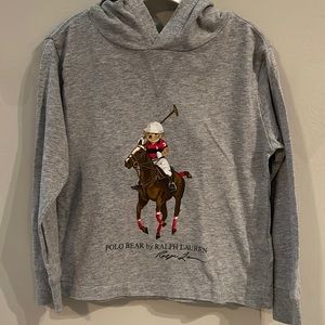 Ralph Lauren Polo Bear Long Sleeve Shirt Hoodie